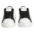 Dolce & Gabbana Black White Leather Portofino Sneaker Shoes